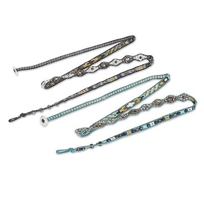 Alternate image for Handcrafted Beaded Positive Energy Long Wrap Bracelets Compassion and Guidance