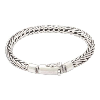 Alternate image for Mens Sterling Silver Naga Chain Bracelet Cult Classic