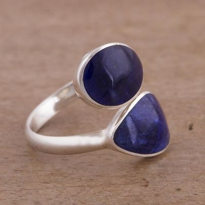 Alternate image for Sodalite and Sterling Ring Come and Go