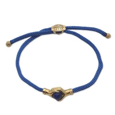 Alternate image for Adjustable Unity Bracelet Golden Hands